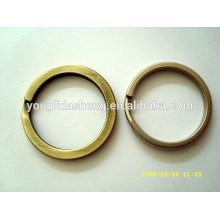 Tipo de anel e material de liga de zinco personalizado anel de metal